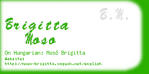 brigitta moso business card