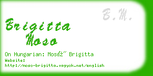 brigitta moso business card